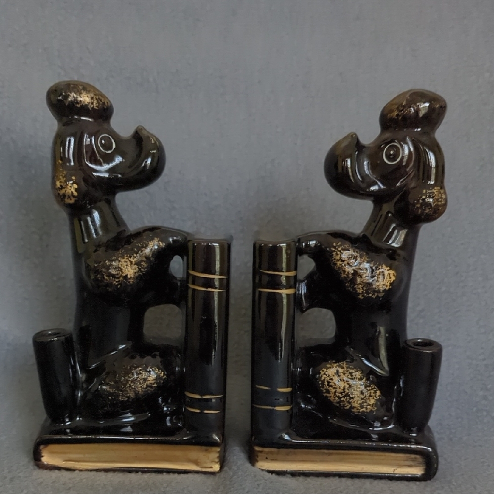 Mid Century Modern Bookends. Japan